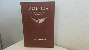 Hardcover America Its History and People Book