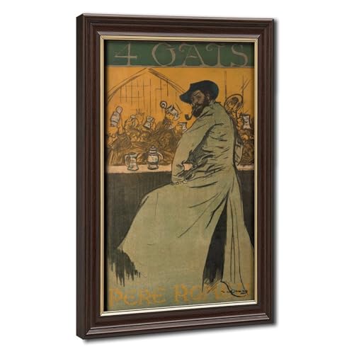 Impression sur toile 4 Gats Ramon Casas pour sublimer un salon ou un bureau