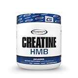 Gaspari Nutrition Creatine HMB, Micronized Creatine Monohydrate and HMB Delivers Strength, Muscle Protection, and Training Performance (30 Servings, Unflavored)