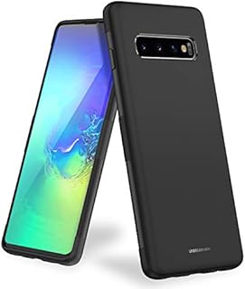 UNBREAKcable Samsung Galaxy S10 Case - Soft Frosted TPU Ultra-Slim Stylish Protective Cover for Samsung Galaxy S10 [Drop Protection, Non-slip] - Matt Black
