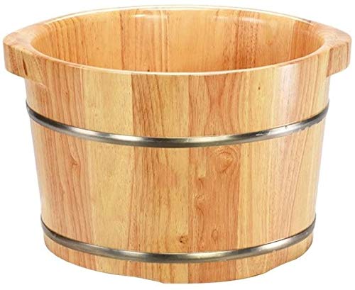 Masajeador Spa para Pies de Madera Hecho a Mano