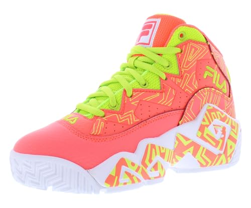 Fila Mb Girls Shoes Size 6, Color: Pink/Yellow