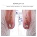 6 Pairs 925 Sterling Silver Earring Backs Replacement, Earring Backings for Stud, Earring Stoppers for Stud Earrings, Secure Earring Backs for Posts