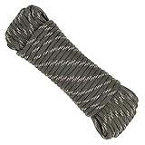 Allen Company Vanish All-Around Outdoor Rope, 50-Foot 5/32” Rope, Camo