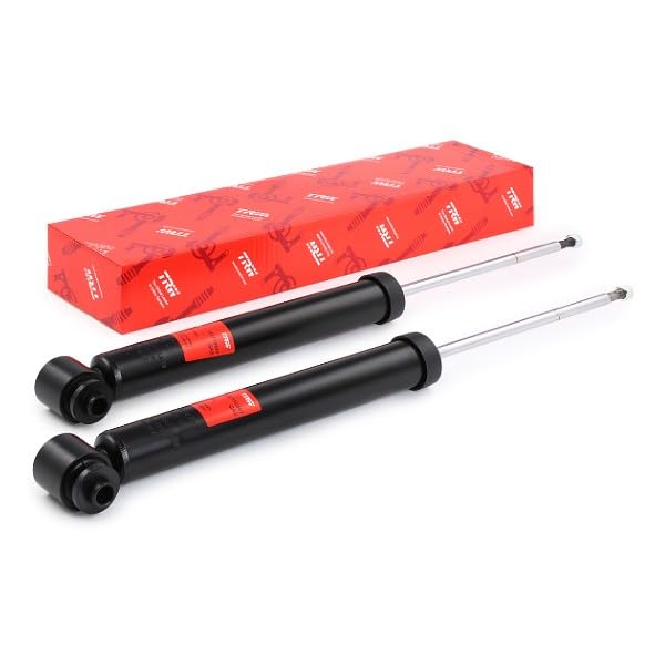 TRW 2x Amortisseur Amortisseur télescopique Pression de gaz Essieu arrière Compatible avec AUDI A6 C6 Avant 4F5 JGT1058T
