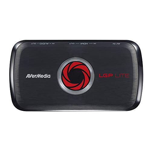 AVerMedia GL310 Live Gamer Portable Lite - Capturadora, YouTube y Twitch, HD 1080p, codificador de hardware, streaming de juegos de juegos y captura de juegos para PS4, Nintendo Switch