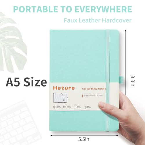 Carnet de notes A5 Heture de qualité supérieure avec couverture rigide - 2