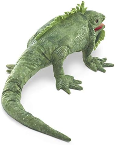 قیمت و خرید عروسک دستی Folkmanis Iguana 