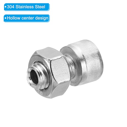 PATIKIL M10x16mm 304 Stainless Steel Hollow Bolt - Image 4