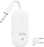 Vista 17 de Twelve South AirFly Pro Adaptador transmisor/receptor inalámbrico Bluetooth para 2 auriculares, uso compartido de audio, compatible con conector