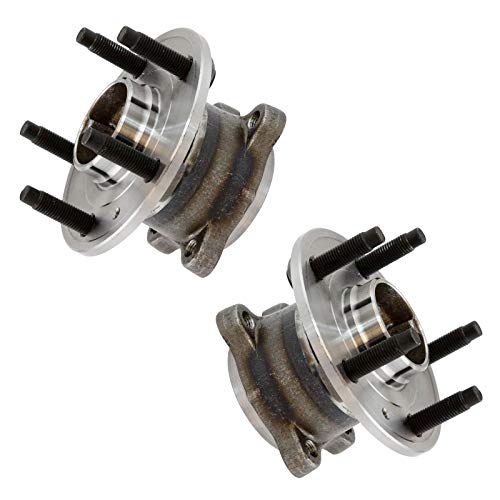 Image of TRQ Rear Left and Right Wheel Bearing and Hub Assembly Set 2 Piece Compatible with 2013-2018 Buick Encore 2019-2021 Encore FWD 2012-2020 Chevrolet Sonic 2015-2022 Trax FWD