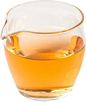 High Borosilicate Glass Fairness Cups - Heat Resistant Clear Tea Tray for Kung Fu Tea Sets