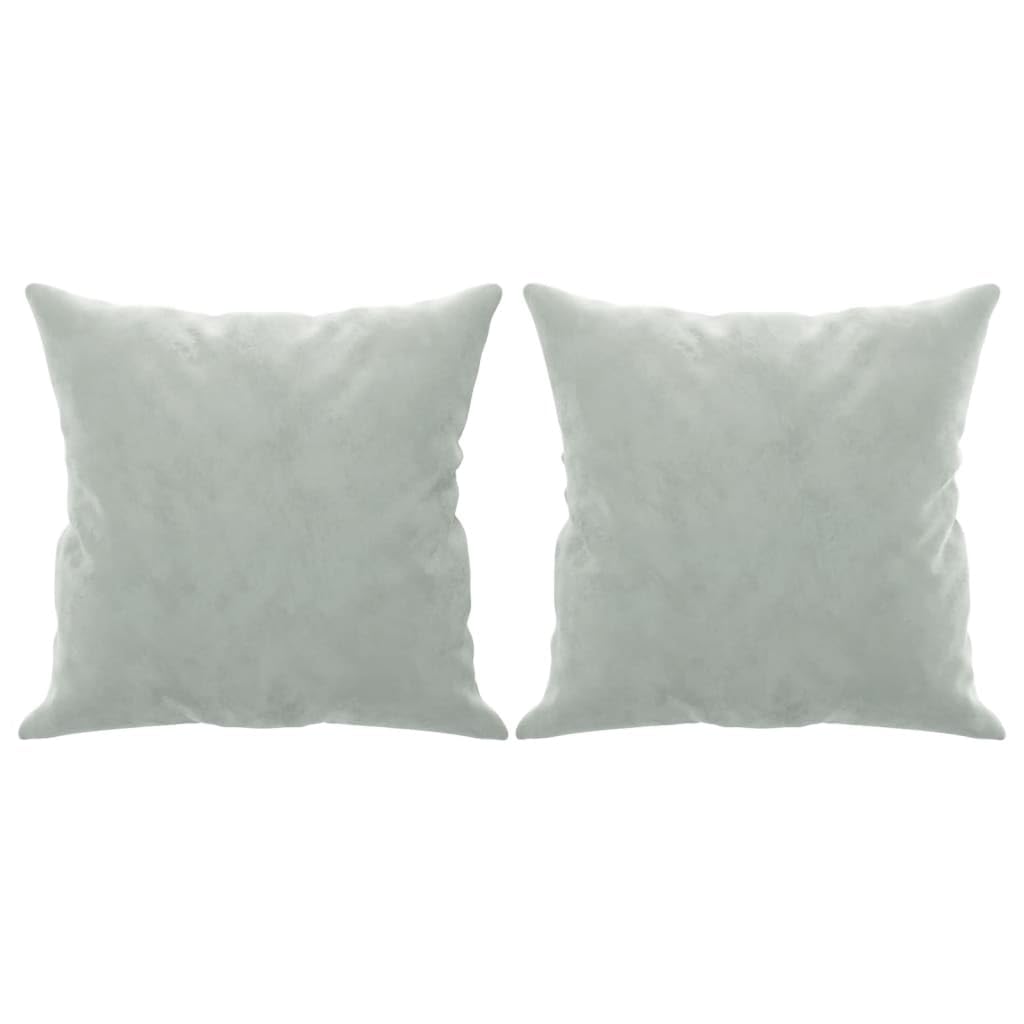 Yamxder Canapé 3 places, gris clair, 212 cm, en velours, design moderne avec coussin décoratif, construction en métal robuste, canapé-lit confortable pour les petites pièces, salon, bureau