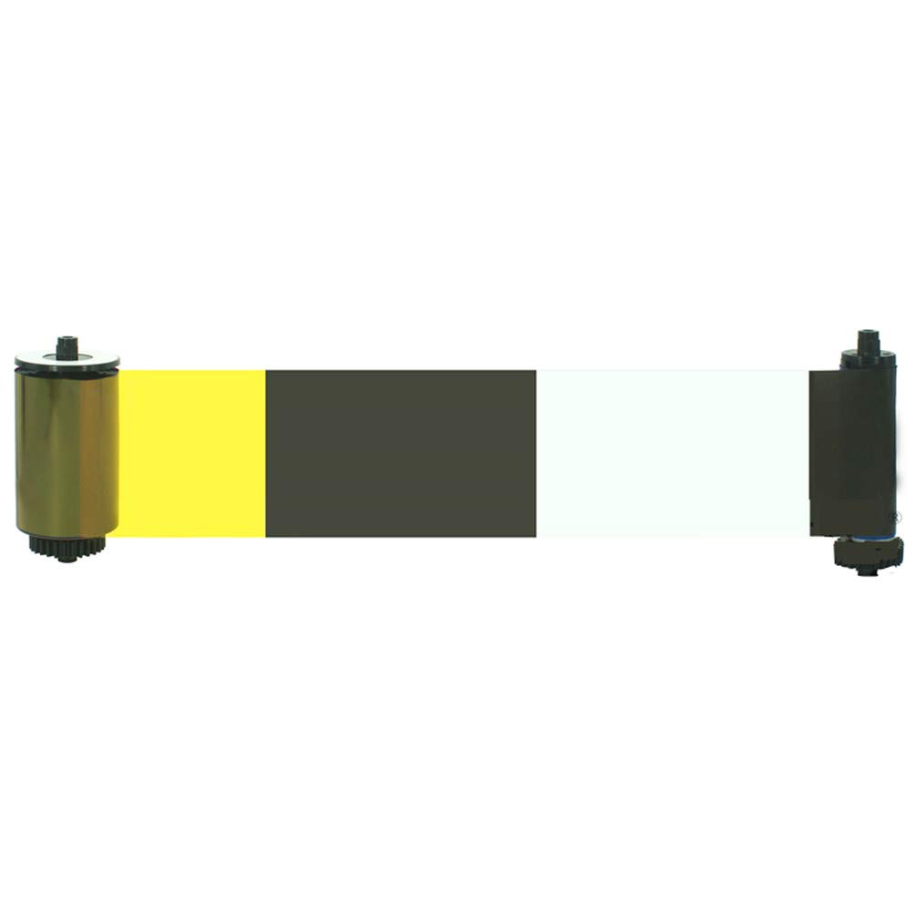 YMCKO 650634 Cinta Tinta Compatible con IDP Smart 30S, 30D, 50S, 50D, 50L, Impresora de tarjetas de identificación, 250 impresiones, 650634