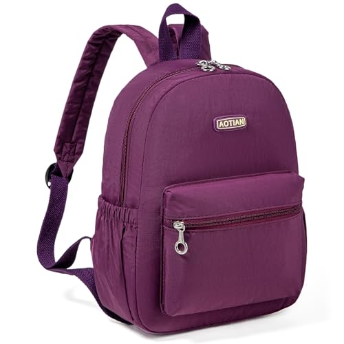AOTIAN Mujer Mini Mochila Ligero Pequeña Bolsa de Viaje Bolsos Compacta para Casual 7 litros - imagen 7