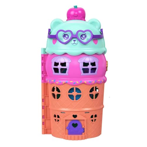 Polly Pocket Coffret Maison Cornet de Glace Avec figurines Polly Pocket JFT91 - vue 10