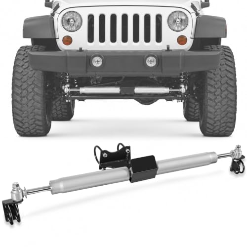 Dual Steering Stabilizer for Jeep Wrangler JK 2007-2018 8734930 by USSKYBOY - Used condition - US$83.53