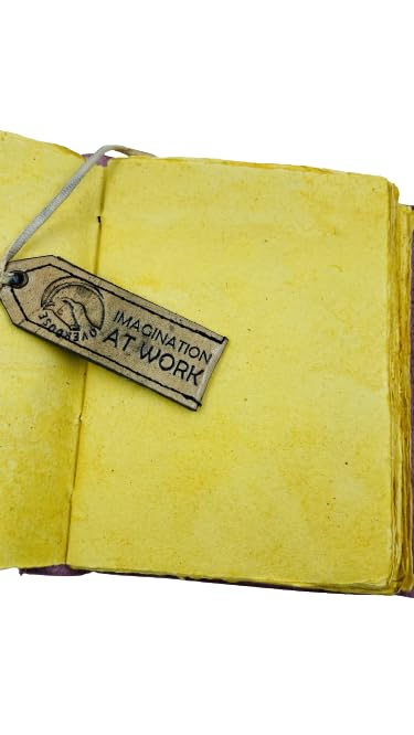 OVERDOSE Deckle Brown Leather Tree Journal - Image 3