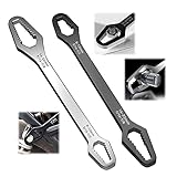 Universal Torx Wrench Double-Head Self-Tightening Wrench, 8-22mm Universal Wrench, Chrome Vanadium S