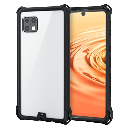 �G���R�� AQUOS sense6 �n�C�u���b�h�P�[�X ZEROSHOCK �p����h�~�t���[���݌vCOLOR_NAME �u���b�N PM-S213ZEROFCBK