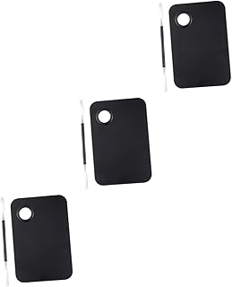 FOMIYES 6pcs Nail Art Tools Set Double-ended Mixing Rod Color Palette Mixing Tools for Nail Art Makeup Color