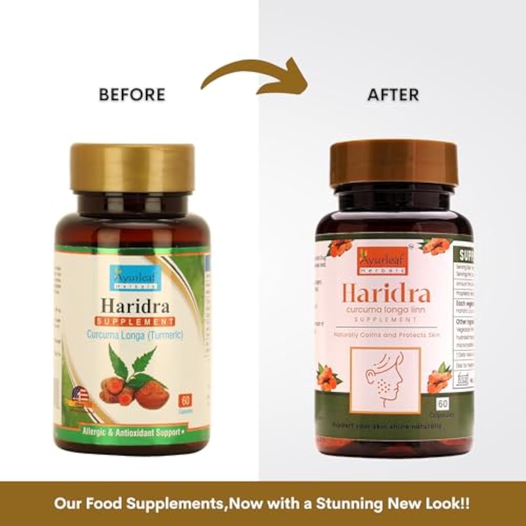 Ayurleaf Herbals Haridra Turmeric Capsules