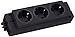 Produktbild Schulte 159103000100 Steckdosenleiste EVOline Express 3 x Schuko, GST18, schwarz