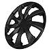 SCITOO 4pcs Set of 13-Inch Black Hubcaps can be Easily Installed on Car Truck SUV,Suitable for a Variety of Models,Beautiful and Rust-Proof