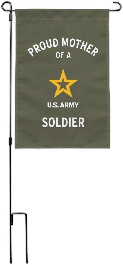 U.S. Army Proud Mother of a Soldier Garden Yard Flag