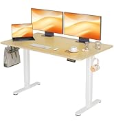 Amazon | Claiks 昇降デスク 大きめ 電動 パソコンデスク 昇降式