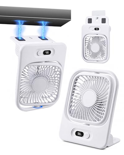 scenein Small Wall Mount Usb Fan with Magnetic Base for Cruise Ship Cabin - image 1