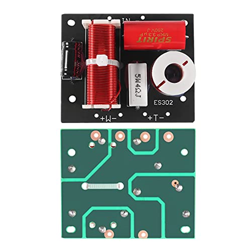 Aceirmc 400W Speaker Frequency Divider 2 Way 2 Unit Hi-Fi Soundshelf Crossover Filters Woofer And Tweeter (2Pcs) #TOP3