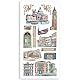 Stamperia - Paper Cut Outs for Scrapbooking, Albums, Card Making, Bullet Journalling and More, Acid Free, Double Sided, 4 Sheets, Perfect for Hobbies, Crafts, and Gifting (Venice, City of Art)