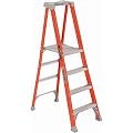 Louisville Ladder 4-Foot Fiberglass Platform Step Ladder, 300-Pound Load Capacity, Type IA, FXP1704