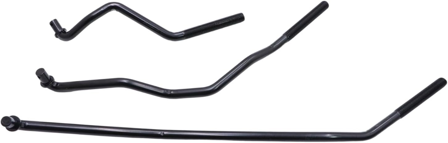 4 Speed Shifter Linkage Kit, Compatible with Chevy Buick Studebaker Oldsmobile Pontiac Hurst Shifter with Muncie Transmission 1955-1968, Replace 3733163