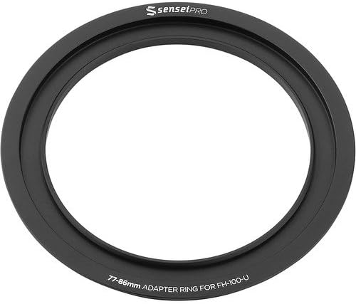 Sensei Pro 77mm Adapter Ring for 100mm Aluminum Universal Filter Holder