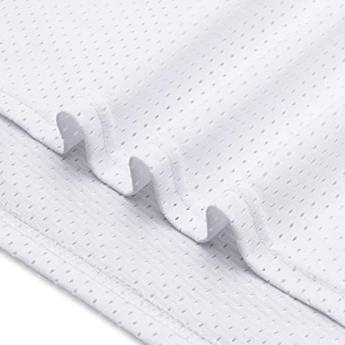 TUEIKGU #1 Bugs Space Movie Youth Basketball Jersey for Kids Fit Age 5-18 Boys (White1, Large) - Thumbnail 4