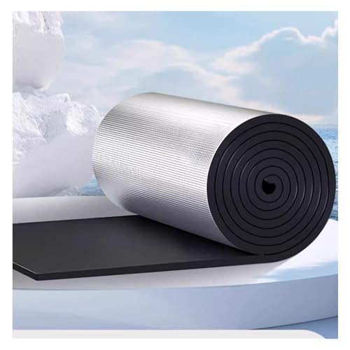 Isolamento riflettente autoadesivo in schiuma, pannelli riflettenti per radiatori per una maggiore efficienza termica in pavimenti, tetti e porte del garage