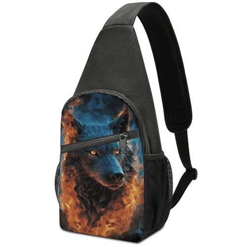 Morrales crossbody liviano para hiking y viaje NWTRJ miniatura 1