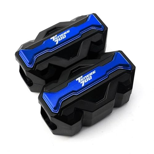 Sturzpad-Schutz Motorradzubehör: Motorschutzbügel, Stoßstangen-Sturzschutz, Für Yamaha Tenere 700 T7 Rally World Raid 2024. Crashschutz(700-Blue T)