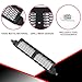 Car Front Lower Grille Protection Trim Grill Air Intake Protector Accessories Compatible with Hummer EV 2024 2025 2026 Front Bumper Radiator Guards Grille Trim Accessories (Black)