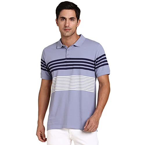 Image of Dennis Lingo Men Cotton Slim Fit Polo Half Sleeve T-Shirt