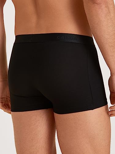Boxer Calida Men's Evolution de algodon elastico de maxima suavidad 3