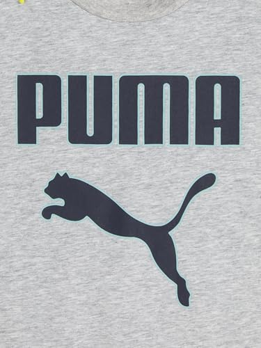 PUMA boys 3 Piece Set, Short Sleeve Cotton Jersey T-shirts & Matching Tricot Pant 6