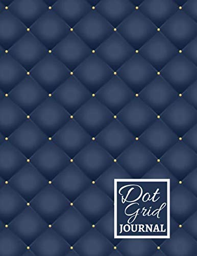 Dot Grid Journal: Nave Blue Notebook | For Bullet Journaling, Artsy Lettering, Field Notes | Dotted Paper Book