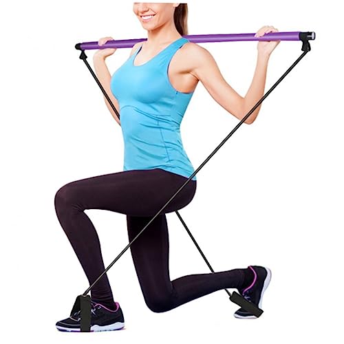 BRIGHTFUFU Steel Eva Latex Yoga Rod Alleviate Tension Muscle Smooth Surface Yoga Supplies