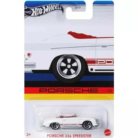 Amazon.com: Hot Wheels Porsche 356 Porsche Speedster 1/64 Scale