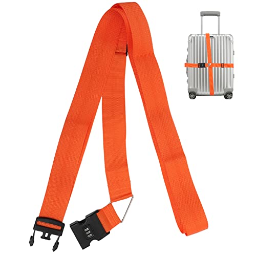 GALPADA Correias de bagagem, cintos de mala, aprovadas pela TSA, fecho de bagagem, alça de mala com