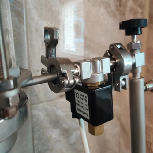 Électrovanne AC 220V 1/4 normalement ouverte DN8 inox 2 voies pour gaz et huile - 5