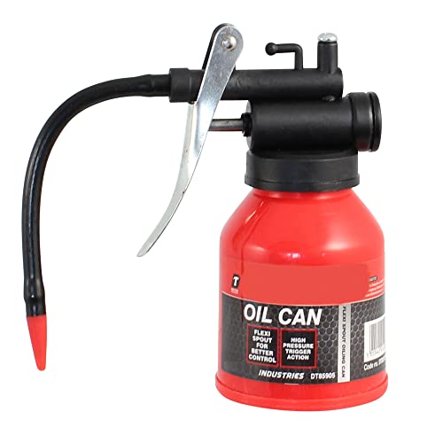 250ml Oil Can with Hand Pump - High Pressure Trigger Control, Lubrication Oiler with Flexi Spout 1 250ml Oil Can with Hand Pump - High Pressure Trigger Control, Lubrication Oiler with Flexi Spout